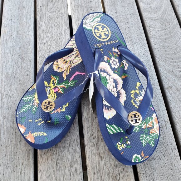 Tory Burch Wedge Flip Flop - Picture 2 of 7